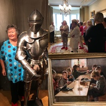Reitzin säätiön taidemuseossa oli esillä Helsingin merkittävimpiin rakennuttajiin kuuluneen Lauri Reitzin keräämät taide- ja antiikkiesinekokoelmat.